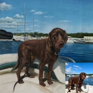 Custom Oil Painting Portrait
