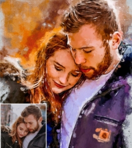Oil Painting Portrait From Photo