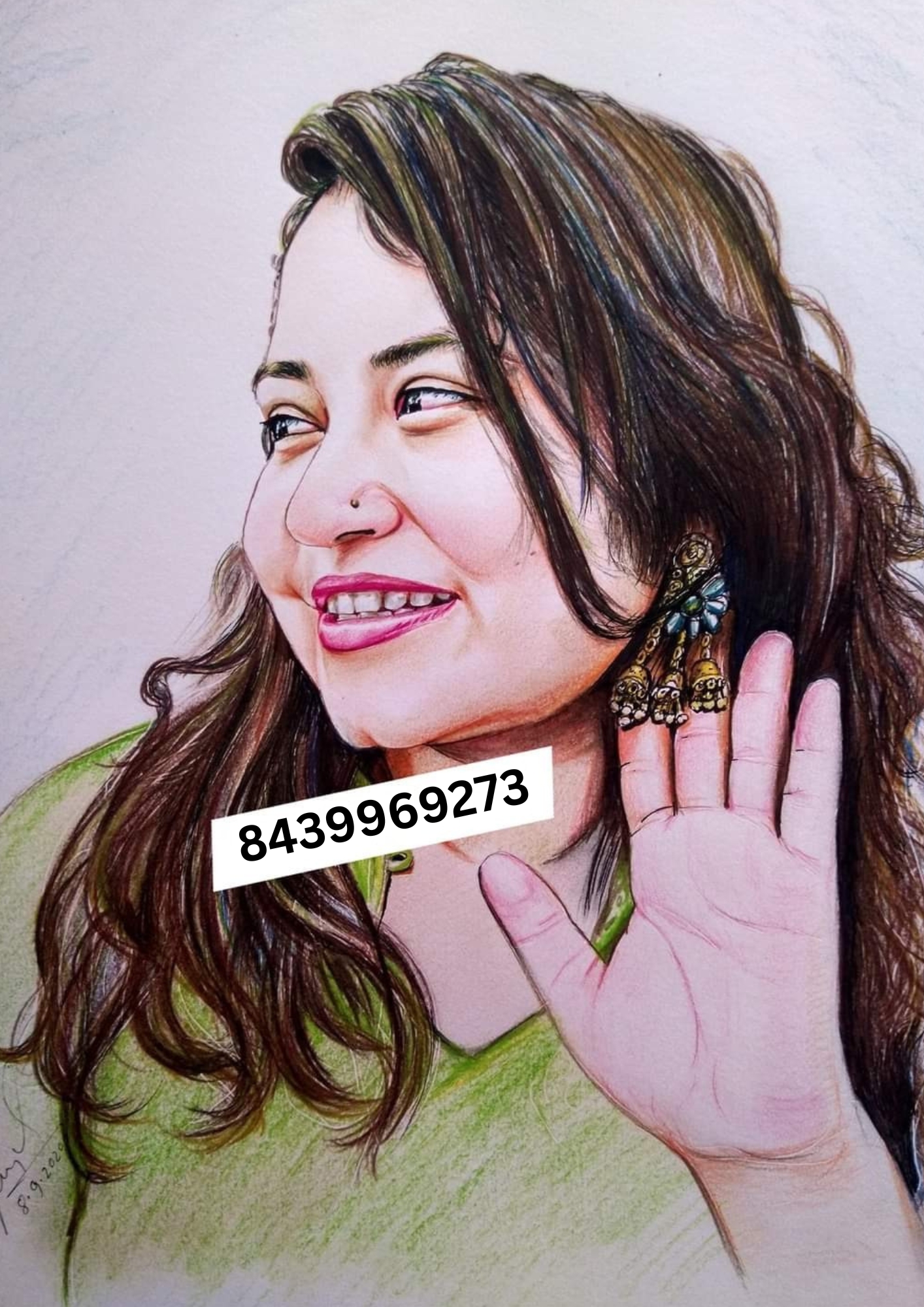 Color pencil sketch Color pencil sketch