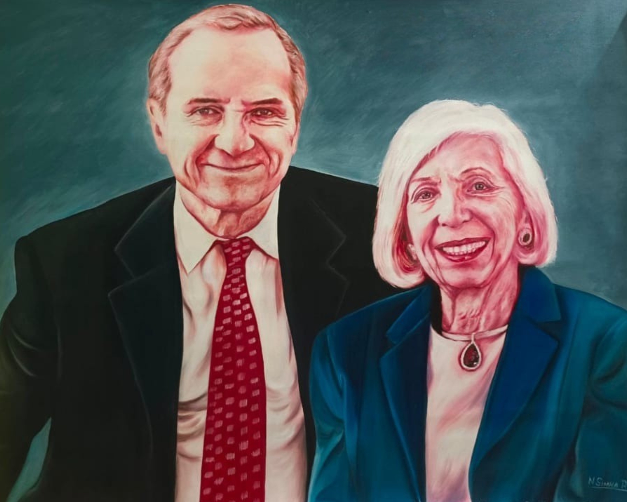 stunning-couple-oil-painting Oil Painting